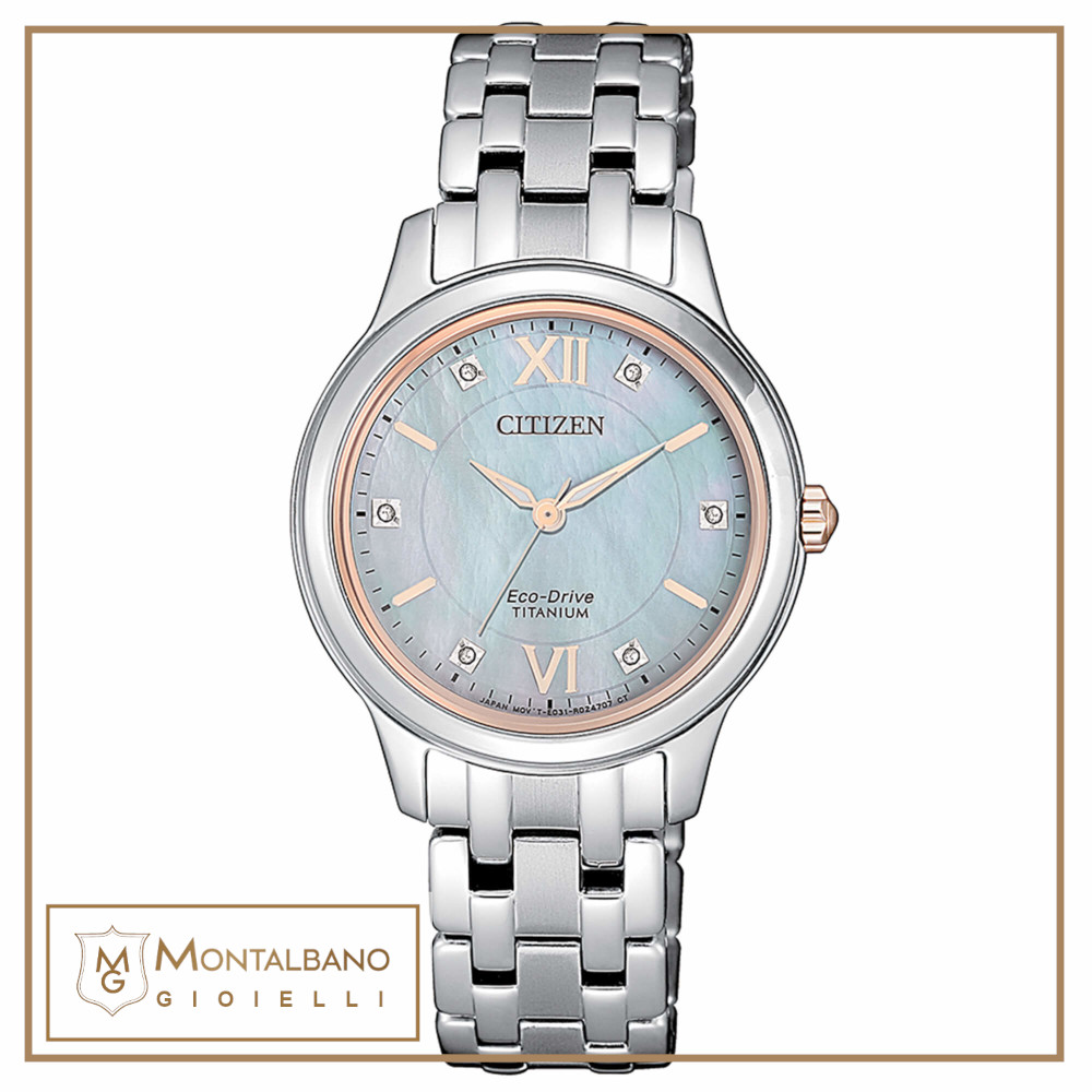 Citizen orologi Lady Super Titanio EM0726-89Y
