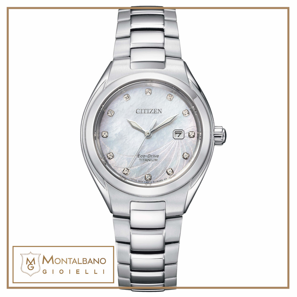 Citizen orologi Lady Super Titanio EW2611-87D