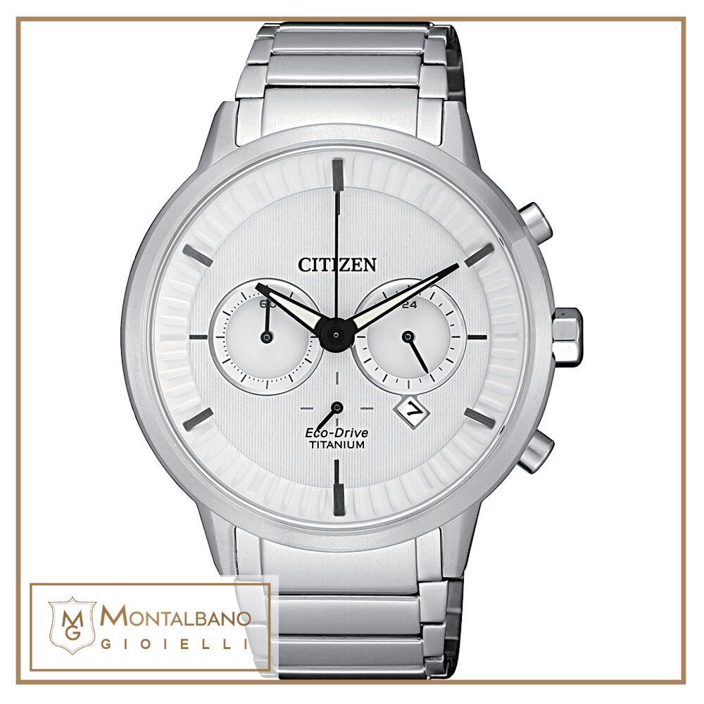 Orologio Eco Drive Uomo Citizen Super Titanium Chrono CA4400-88A