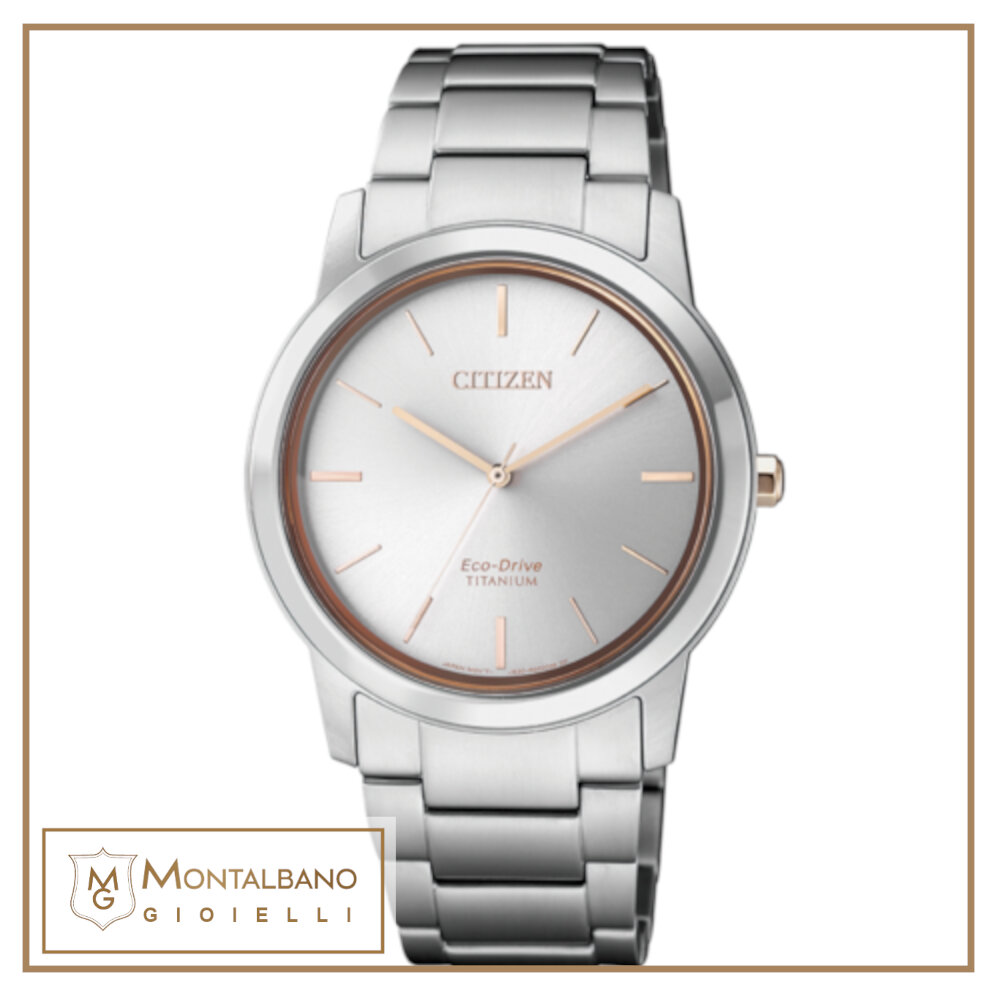 OROLOGIO CITIZEN ECO DRIVE DONNA SILVER LADY FE7024-84A