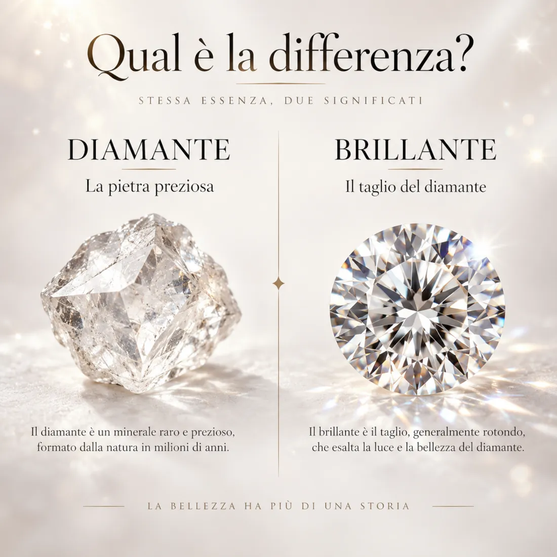 Diamante o brillante? Scopri la vera differenza